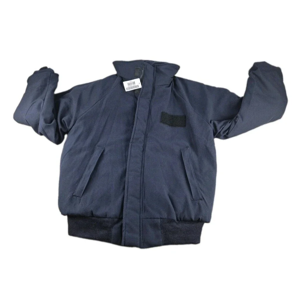 Vtg Valley Apparel US Navy Shipboard Jacket Men Sz Medium Navy FR Cold Weather